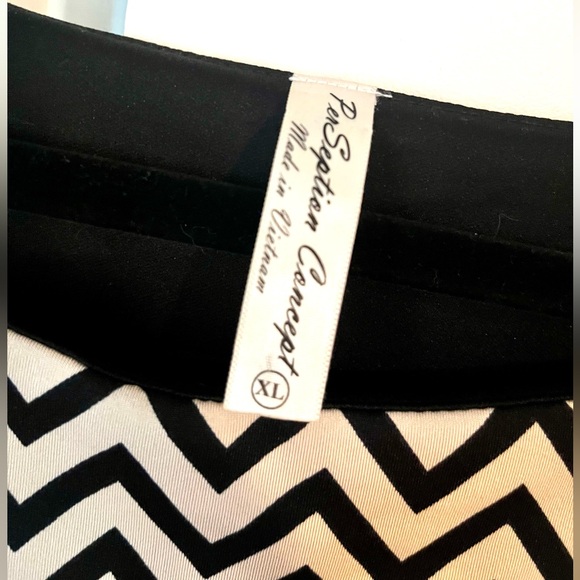 PerSeption XL Concept Mid Length Chevron Dress - Picture 2 of 3